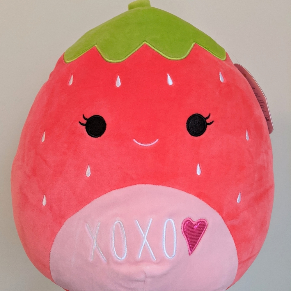 Scarlett the Strawberry Squishmallow 12" Valentine